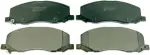 DENCKERMANN Piduriklotsi komplekt,  ketaspidur B111015