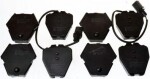 DENCKERMANN Piduriklotsi komplekt,  ketaspidur B111045