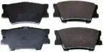 DENCKERMANN Piduriklotsi komplekt,  ketaspidur B111190