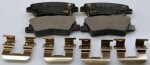 DENCKERMANN Piduriklotsi komplekt,  ketaspidur B111279