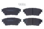 DENCKERMANN Piduriklotsi komplekt,  ketaspidur B111660