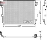 DENSO Kondensaator,  kliimaseade DCN14003