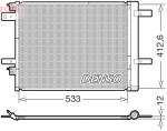 DENSO Kondensaator,  kliimaseade DCN21036