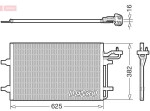 DENSO Kondensaator,  kliimaseade DCN33011