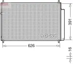 DENSO Kondensaator,  kliimaseade DCN50041