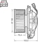 DENSO Salongipuhur 12V DEA05012
