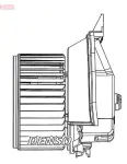 DENSO Salongipuhur 12V DEA09203