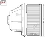 DENSO Salongipuhur 12V DEA10053