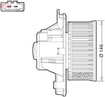 DENSO Salongipuhur 12V DEA21014