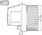 DENSO Salongipuhur 12V DEA33003