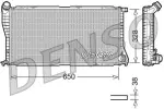 DENSO Radiaator,  mootorijahutus DRM05002
