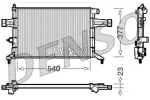 DENSO Radiaator,  mootorijahutus DRM20082