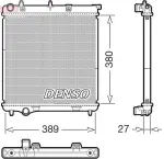 DENSO Radiaator,  mootorijahutus DRM21108