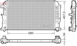 DENSO Radiaator,  mootorijahutus DRM32053