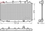 DENSO Radiaator, mootorijahutus DRM40056