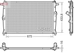 DENSO Radiaator, mootorijahutus DRM44054
