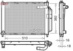 DENSO Jahutusmoodul DRM46101