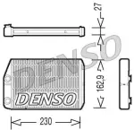 DENSO Salongi radiaator / soojusvaheti DRR09034