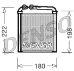 DENSO Salongi radiaator / soojusvaheti DRR32005