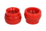 DEUTER DEU440 / polyurethane shock absorber bushing (2pcs, shock absorber, right/left, upper, strength: 85 sha) fits: vw fits: audi a1, a3, tt, seat ibiza iv, ibiza iv sc, ibiza iv st, leon, mii 09.96-11.23