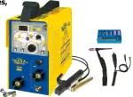 TIG ja MMA welder GYSMI TIG 137 HF DC PULSE