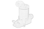 OE MAZDA DGH9-67-482 / windshield washer pump (12v) fits: mazda 2, 3, cx-3, cx-30, mx-30, nissan 370z, cube, leaf, murano i, murano ii, nv200 / evalia autobus-suv 08.03-