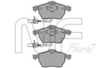 NF PARTS nf0010731 / disc brake pads