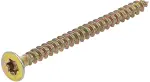 Puidukruvid 4,0x50mm 125 tk. TORX T20 peitpeaga