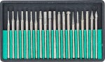 Teemantfreeside komplekt 20 osa 3mm sabaga