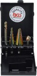 Multipuuride komplekt 4 osa koobalt 1mm, 4" kuuskantsabaga