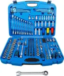 **Padrunvõtmete komplekt, 1/4" + 3/8" + 1/2" 176 osa