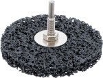 Lõiketööriist Puhastusketas 100x16mm nailon 6mm kinnitusvarrega