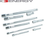 1/4" pikendused, 9 tk, 3/8" 1/2" liigendühendusega