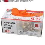 Energy Перчатки нитрил 100 шт XL