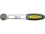 Ключ гаечный 1/4" cr-v, 72 зубца, изогнутый