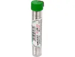 jootetina, pliivaba jootetraat vooluga, viaal 1,0 mm, 14 g, sn99.3cu0.7