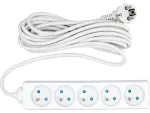 pikendusjuhe elektr./valge/ 5g z/u 5m / 5 pesa