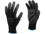 Töökindad nailon-libisemiskindlad mustad10" Vorel