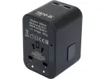 reisiadapter enam kui 150 riigi jaoks usb-c pd 65w
