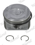 NURAL 87-453007-00 / piston complete with rings 1.6thp 77.50mm