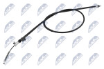 NTY UKLAD HAMULCOWY HLR-NS-001 / handbrake cable