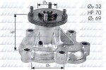 DOLZ Veepump,  mootori jahutus O131
