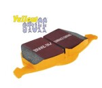 Piduriklotsid - tuning Yellow Stuff, tänavalegaalne, esiosa sobib: VOLVO S60 I, V70 II; CADILLAC ATS, CTS, STS; CHEVROLET CAMARO, CORVETTE; DODGE VIPER; FORD USA MUSTANG 2.0-Electric 12.00-
