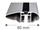 alumiinium katuseraami tala dynamic 1,2 m (kpl 2 tk)