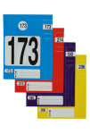 Car acceptance card for service board, 300 tk, värv: blue