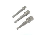 PADRUNVÕTME ADAPTERID 1/4+3/8+1/2"