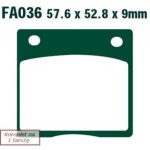 EBC BRAKES FA036 / Motorcycle brake pads. Suzuki GSX 1000 SZ Katana -(82)/ GS 650 (81-83)/ GS 1000 ET (81)