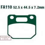 EBC BRAKES FA110 / Suzuki RG 125 CG/CH/J (86-90) motorcycle brake pads