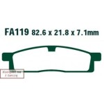 EBC BRAKES FA119R / Motorcycle brake pads. Yamaha DT 50 LC (98-)