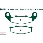 EBC BRAKES FA141 / Motorcycle brake pads. Kawasaki GPX 250 R (88-95)